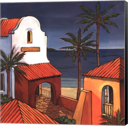 Framed Antigua II Print
