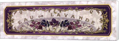 Framed Eau de Lavande Print