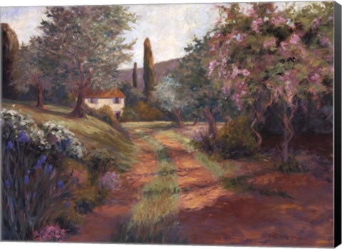 Framed Pepe's Farm II Print