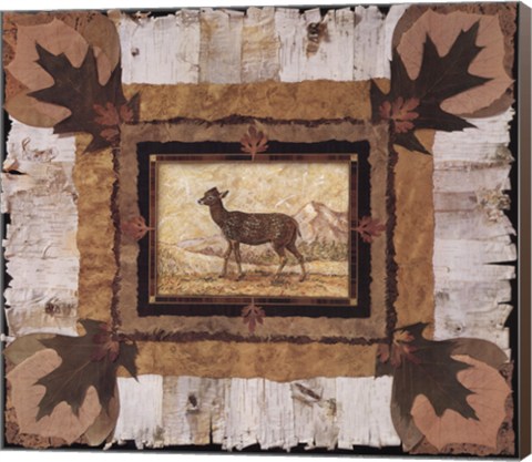 Framed Spotted Doe Print