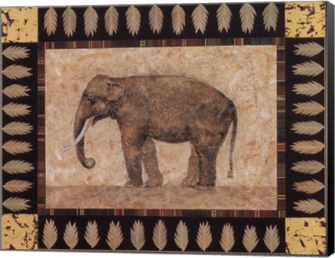 Framed Elephant Print