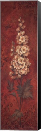 Framed Delphinium Print