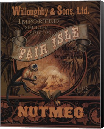 Framed Nutmeg Print
