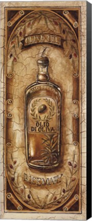 Framed Olive Oil - Rosemary Print