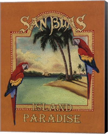 Framed San Blas Print