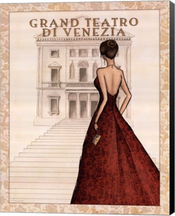 Framed Teatro Print
