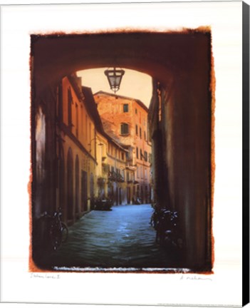Framed Italian Lane II Print