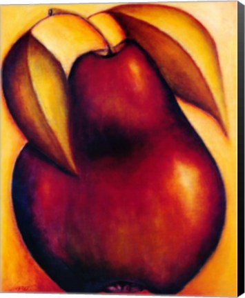 Framed Pear Print