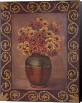 Framed Anemones Print