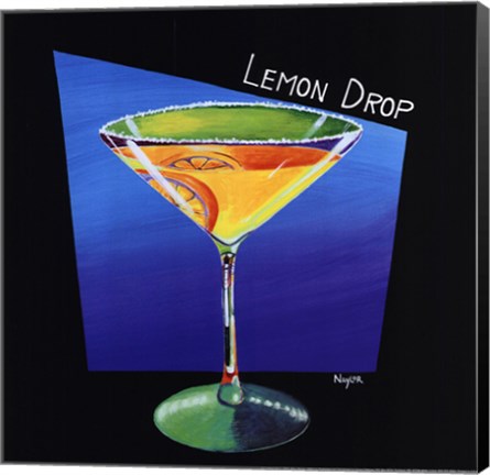 Framed Lemon Drop Print