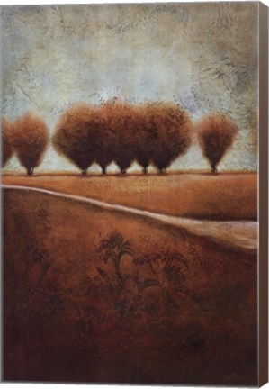 Framed Abstract Landscape I Print