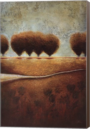 Framed Abstract Landscape II Print