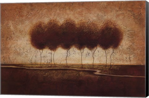 Framed Abstract Landscape IV Print