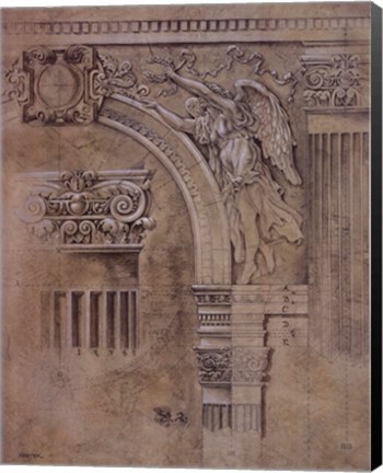 Framed Arch &amp; Spandrel #2 Print