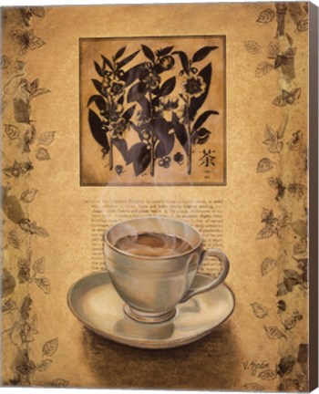 Framed Tea Defined Print