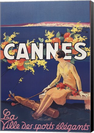 Framed Cannes Print