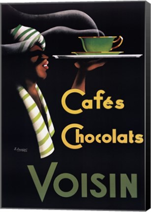 Framed Cafes Chocolats Print