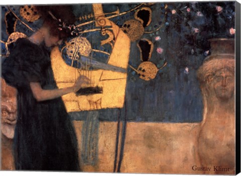 Framed Music, c.1895 Print