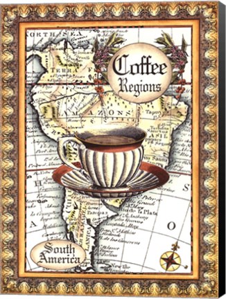 Framed Exotic Coffee (D) I Print