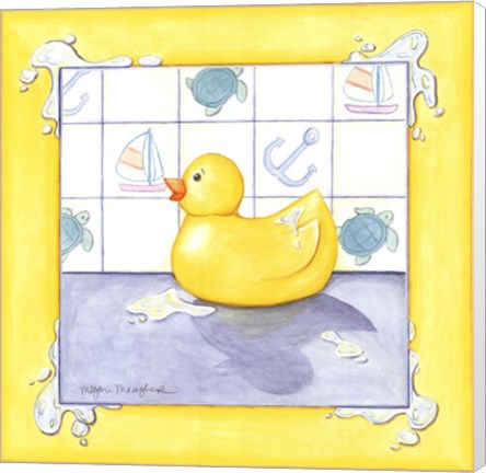 Framed Rubber Duck (D) II Print