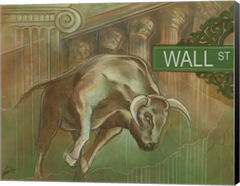 Framed Bull Market Print