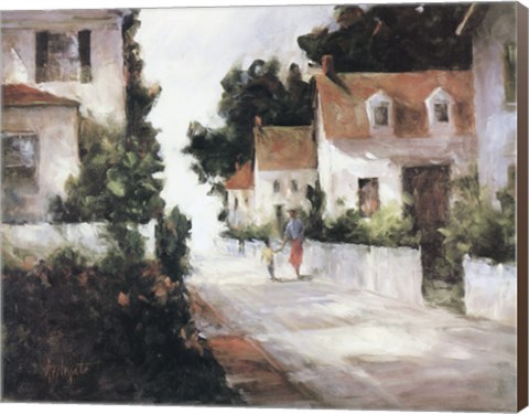 Framed On Sea Street Print