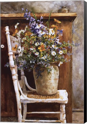 Framed Morning Arrangement, 1987 Print