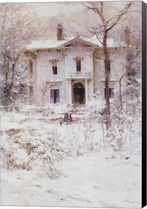 Framed Victorian Winter, 1987 Print