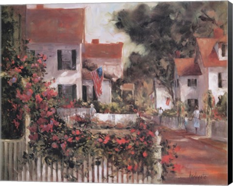 Framed Around the Corner Print