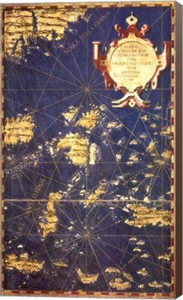 Framed Map of the Philippines Print