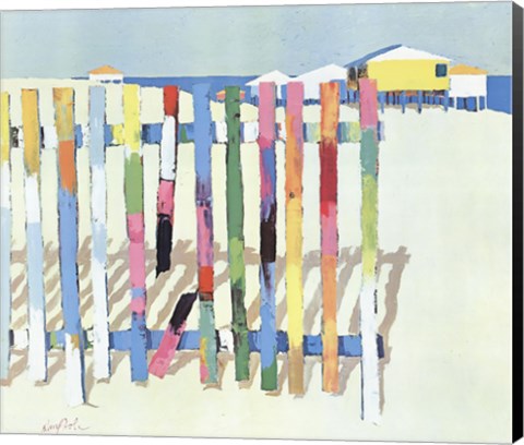 Framed Rainbow Beach, 1977 Print