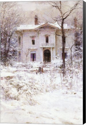 Framed Victorian Winter, 1987 Print