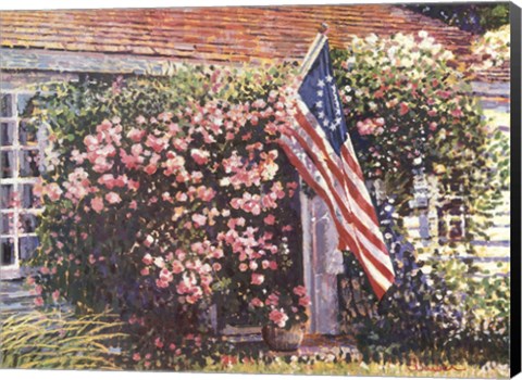 Framed Glory and Roses Print