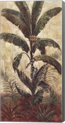 Framed Exotic Palms I Print