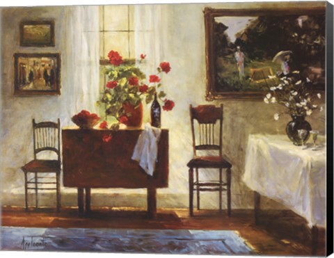 Framed Awaiting a Guest Print