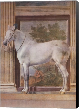 Framed Mantua Fresco I Print