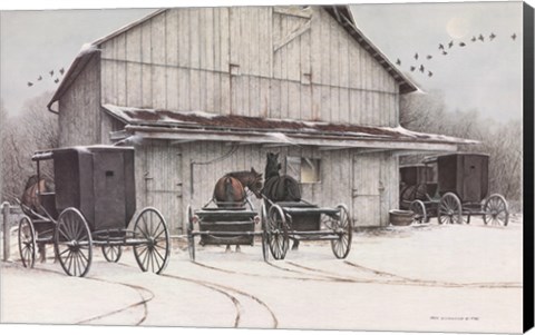 Framed Gathering Print