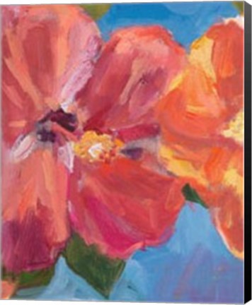 Framed Hibiscus IV Print