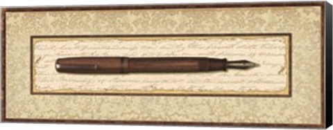 Framed Fountain Pen Print