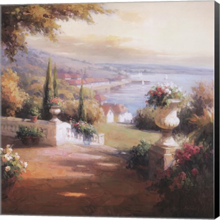 Framed Villa di Tomaso Print