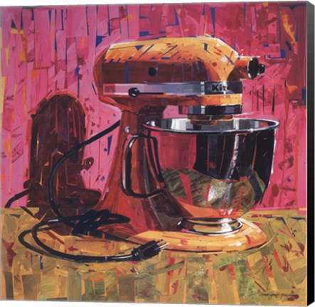 Framed Megan's Mixer Print