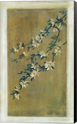 Framed Plum Blossoms II Print