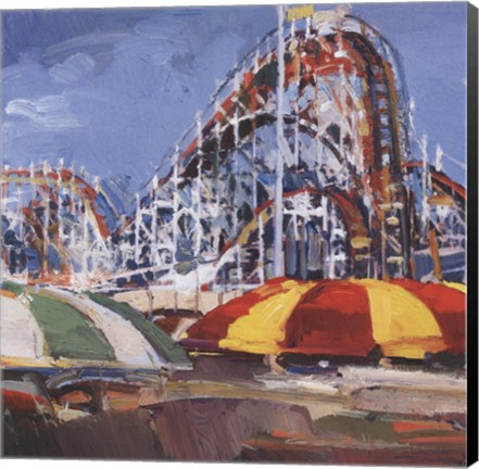 Framed Up and Down Print