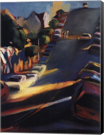 Framed Hyde Street Print