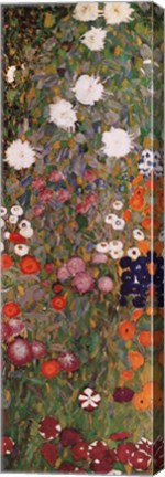 Framed Flowery Garden, c.1907 (detail) vert. Print