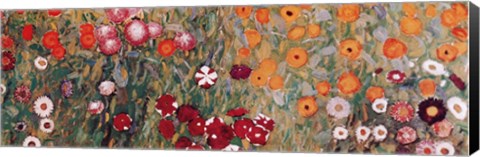 Framed Flowery Garden, c.1907 (detail) horz. Print
