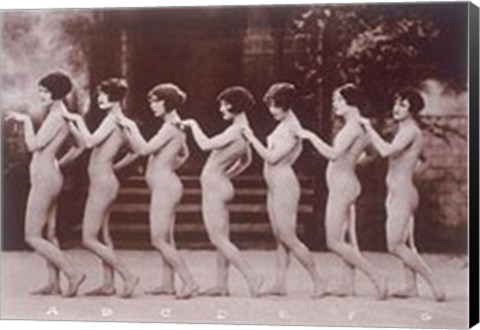 Framed Chorus Line Print