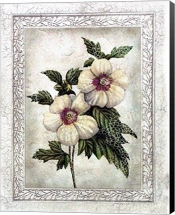 Framed Flowers of Spring I Print