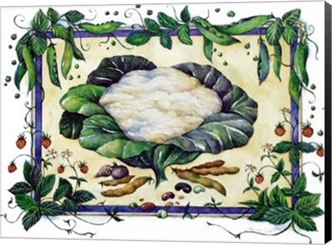 Framed Cauliflower Print