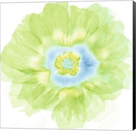 Framed Fleur Verte Print
